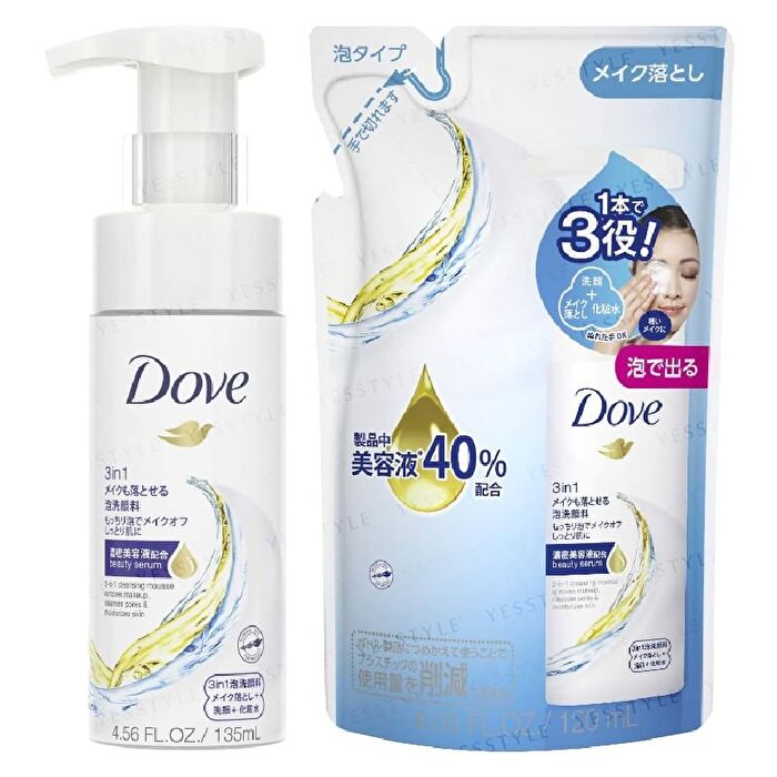 3 In 1 Cleansing Mousse - 120ml  Refill