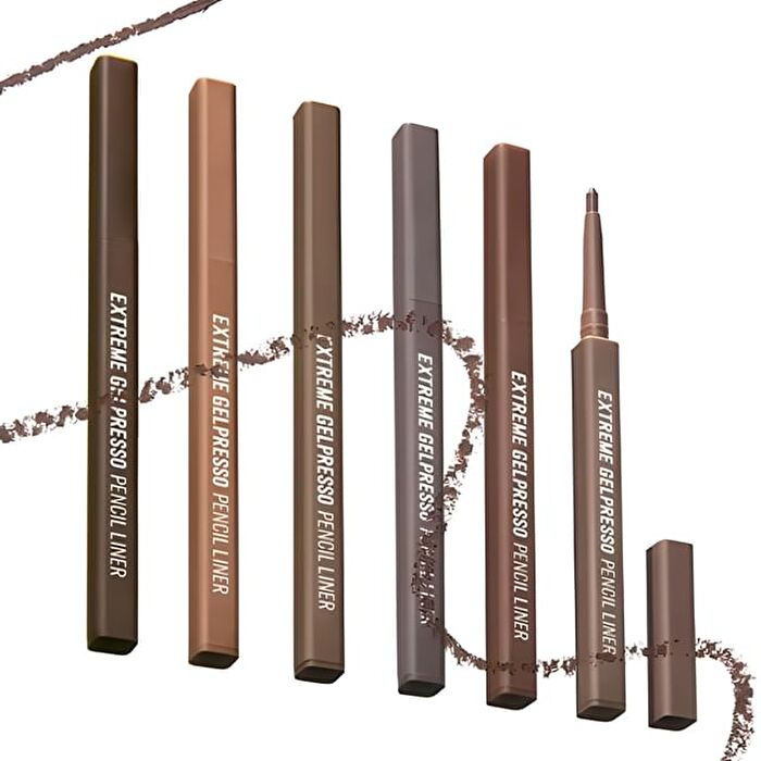 Extreme Gelpresso Pencil Liner - 6 Colors - #01 Black Brown
