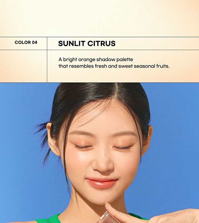 Seasonal Blending Eyeshadow Palette - 6 Types - #01 Sunset Grass
