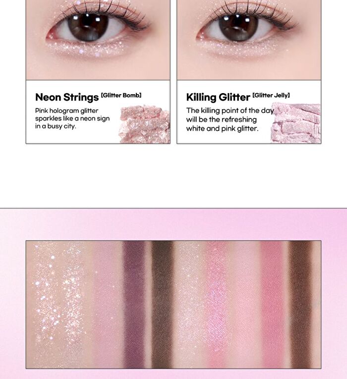 Seasonal Blending Eyeshadow Palette - 6 Types - #01 Sunset Grass