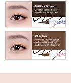 Brush Fixxyliner - 2 Colors - #01 Black Brown