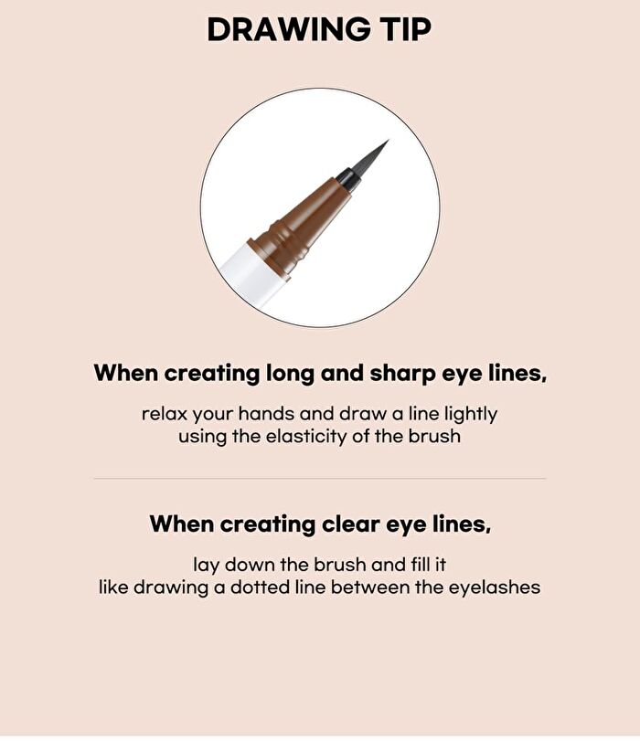 Brush Fixxyliner - 2 Colors - #01 Black Brown