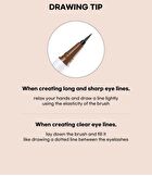 Brush Fixxyliner - 2 Colors - #01 Black Brown