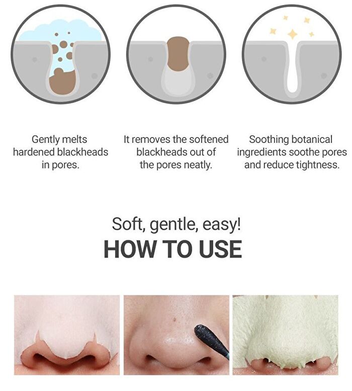 Daily Safe Black Head Clear Nose Pack Set - 11 pcs