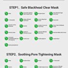 Daily Safe Black Head Clear Nose Pack Set - 11 pcs