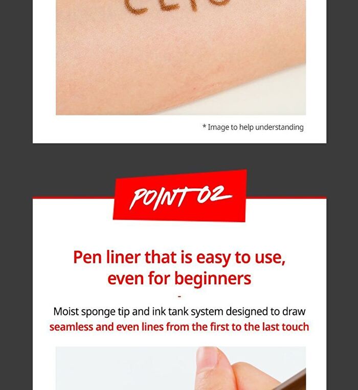 Superproof Pen Liner - 4 Colors - #01 Black