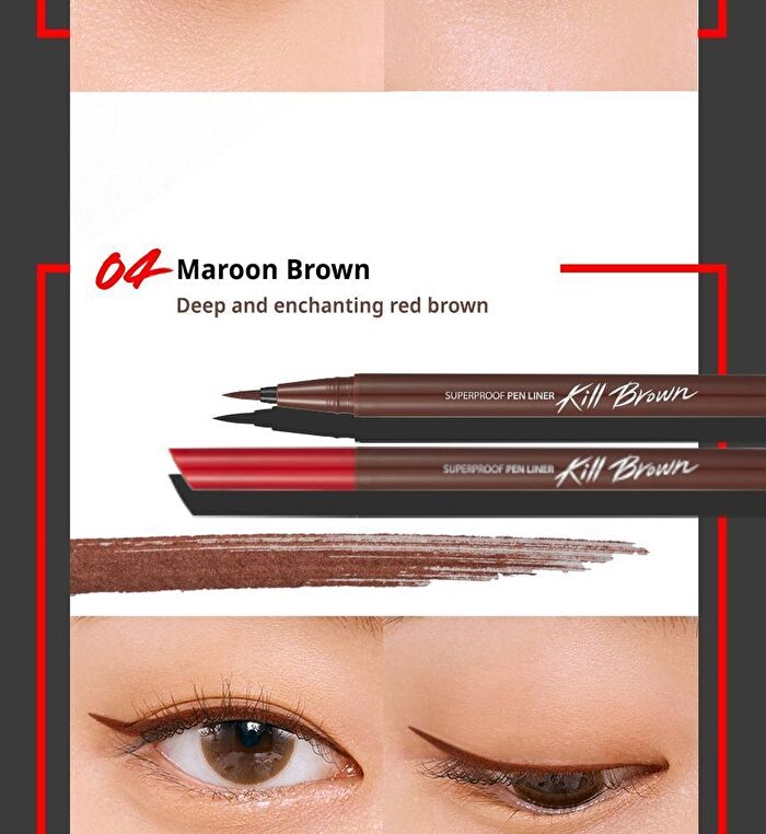 Superproof Pen Liner - 4 Colors - #01 Black