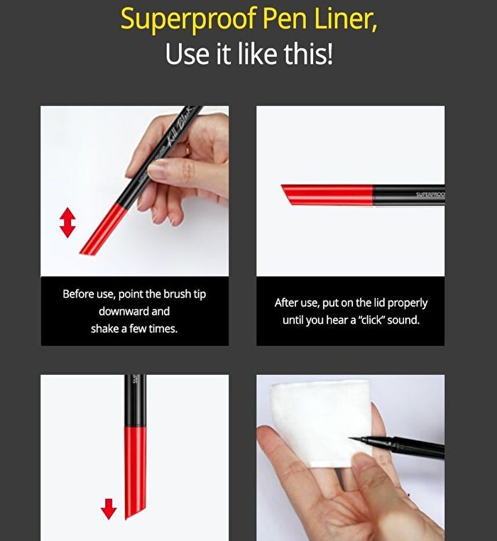 Superproof Pen Liner - 4 Colors - #03 Cacao Brown