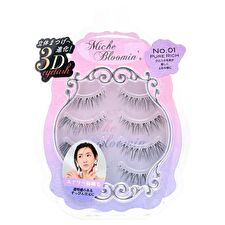 Miche Bloomin' Eyelash Renewal 01 Pure Rich - 4 pairs