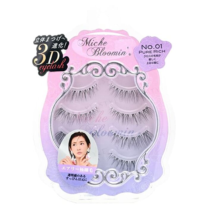Eyelash Renewal 01 Pure Rich - 4 pairs