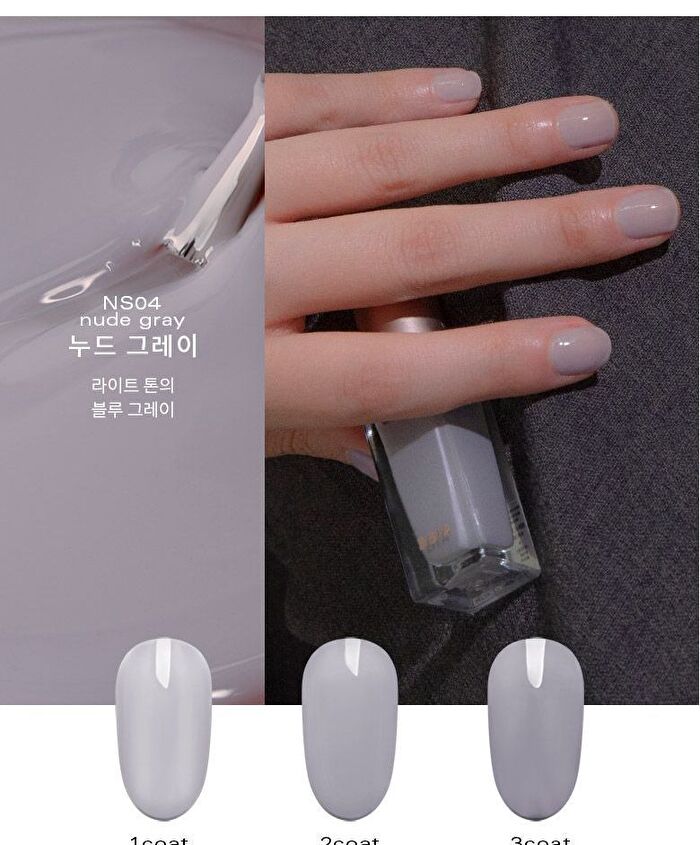 Ready To Wear Nail Color - 6 Colors - #NC01 Top Coat
