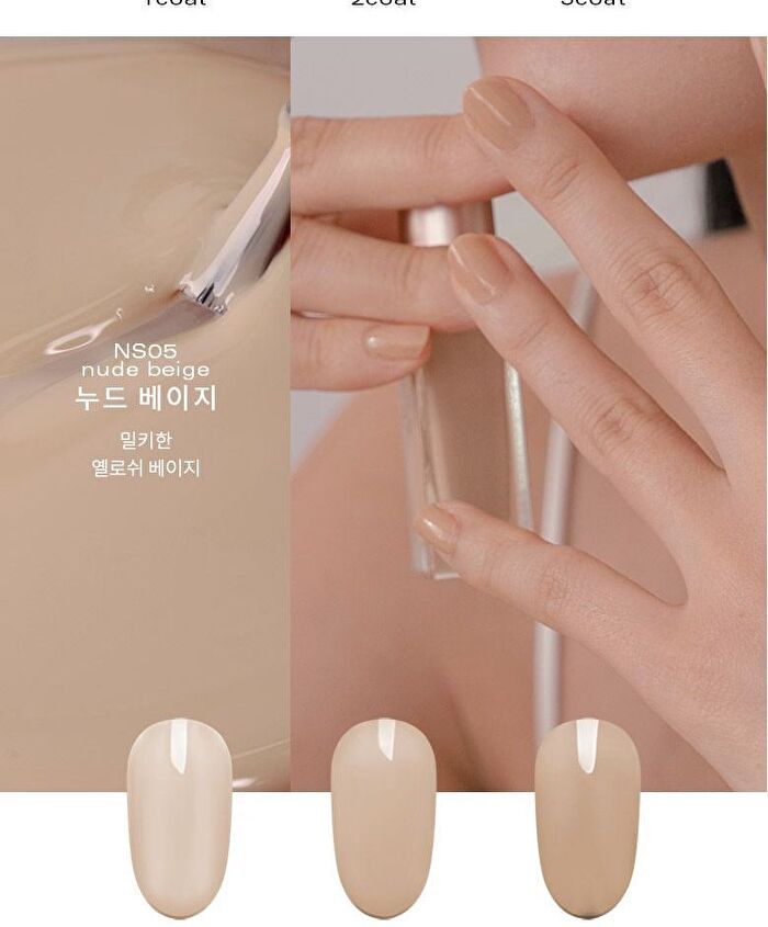 Ready To Wear Nail Color - 6 Colors - #NC01 Top Coat