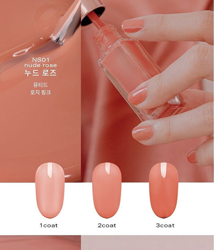 Ready To Wear Nail Color - 6 Colors - #NC01 Top Coat