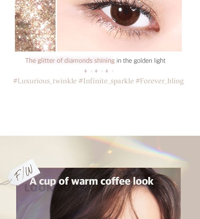 Black Rouge Drop Eyes Stick Glitz - 6 Colors - D05 Aurora Glitz