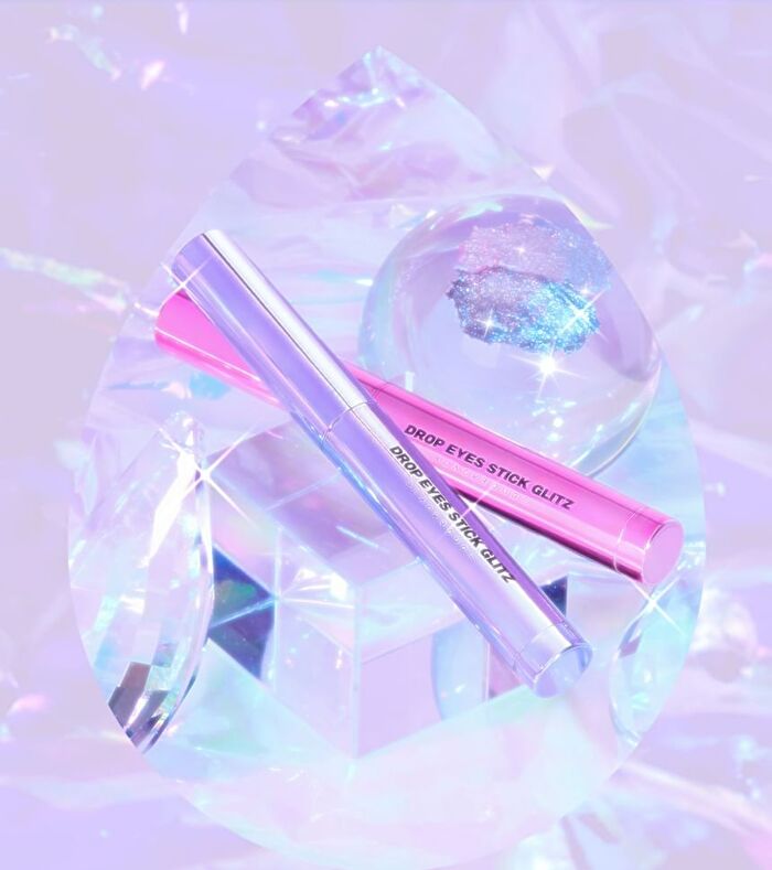 Black Rouge Drop Eyes Stick Glitz - 6 Colors - D05 Aurora Glitz