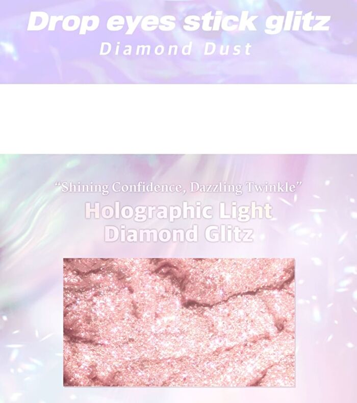 Black Rouge Drop Eyes Stick Glitz - 6 Colors - D05 Aurora Glitz