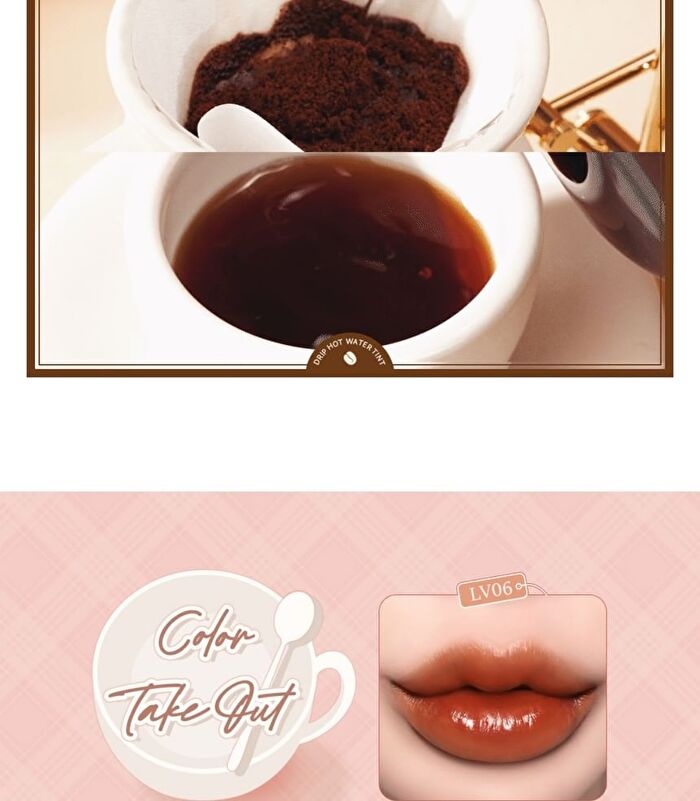 Black Rouge Drip Hot Water Tint - 5 Colors - LV06 Honey Roasting