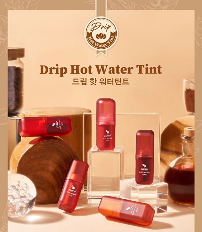Black Rouge Drip Hot Water Tint - 5 Colors - LV09 Mauve Roasting