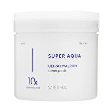 Missha Super Aqua Ultra Hyalron Toner Pad - 90 pads