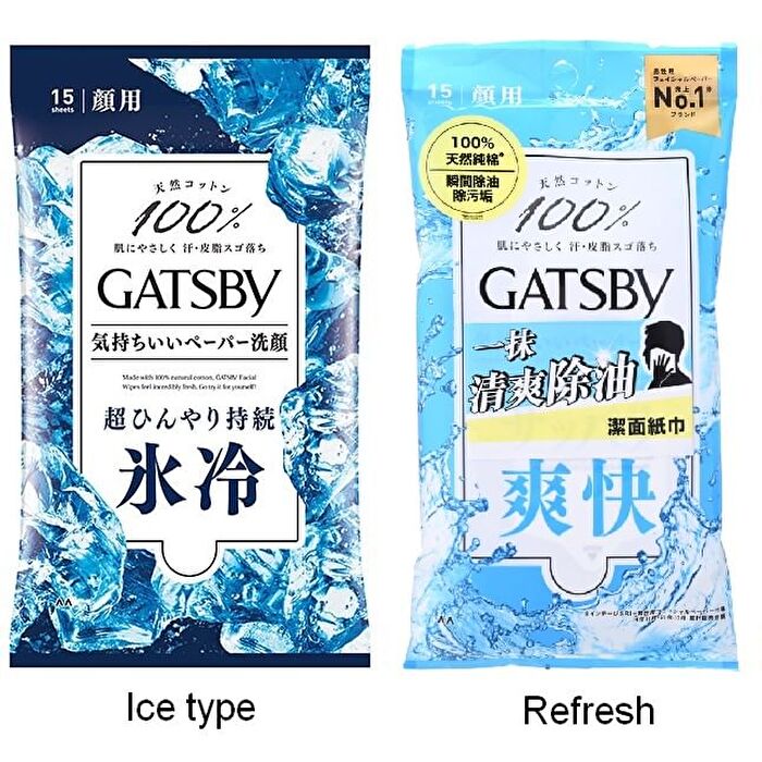 Gatsby Facial Paper - Refresh - 15 pcs