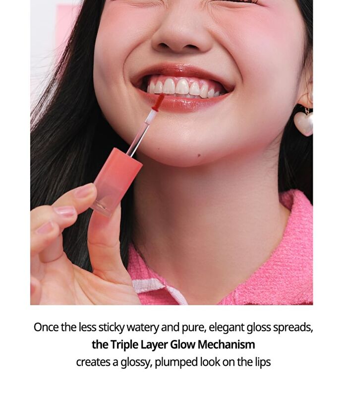 peripera Ink Mood Glowy Tint - 9 Colors - #03 Rose In Mind