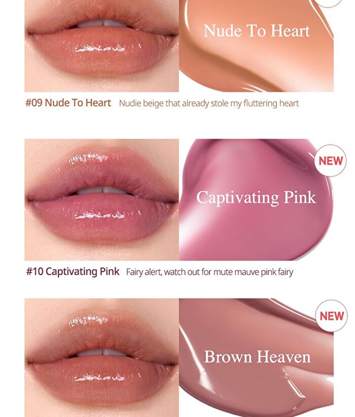 peripera Ink Mood Glowy Tint - 9 Colors - #05 Cherry So What