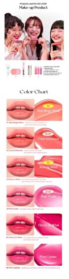 peripera Ink Mood Glowy Tint - 9 Colors - #05 Cherry So What