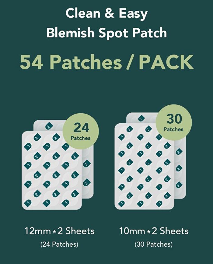 Skin&lab Clean & Easy Blemish Spot Patch - 54 Patches