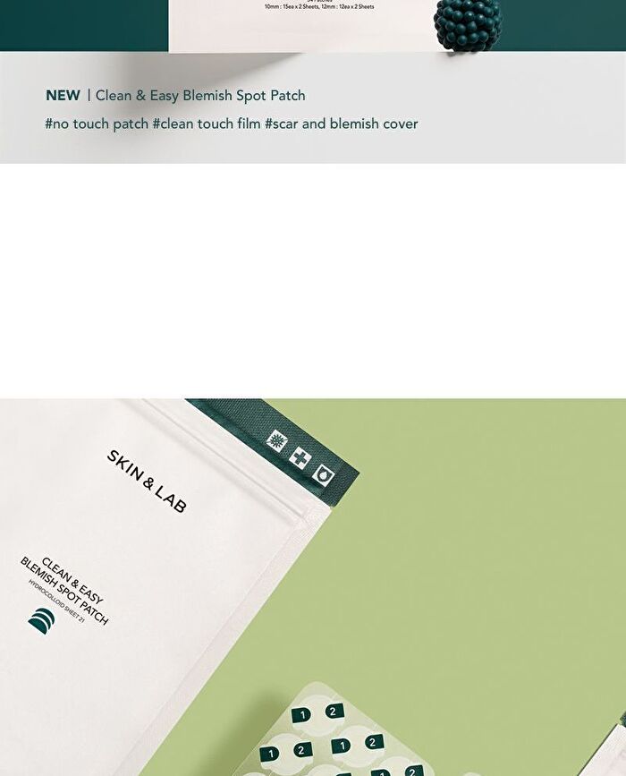 Skin&lab Clean & Easy Blemish Spot Patch - 54 Patches