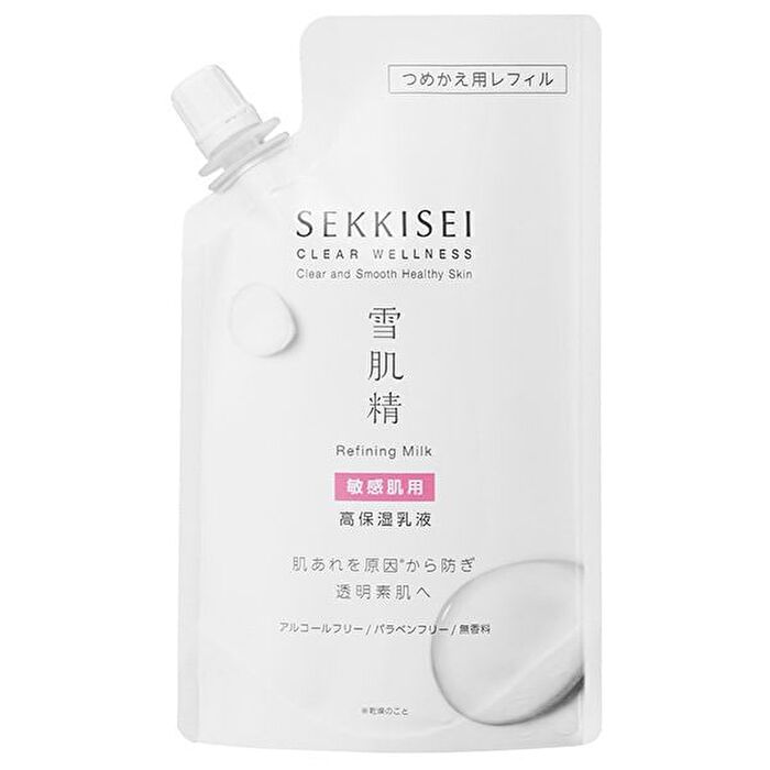 Sekkisei Clear Wellness Refining Milk SS - 120ml Refill