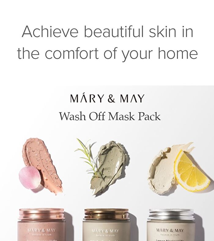 Mary&May Cica Tea Tree Soothing Wash Off Mask Pack - 125g
