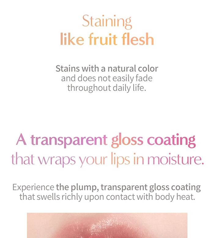 Fruity Glam Tint - 23 Colors - #108 Salty