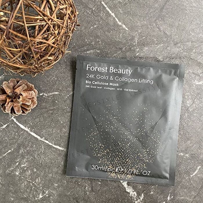 24K Gold & Collagen Lifting Bio Cellulose Mask - 1 pc