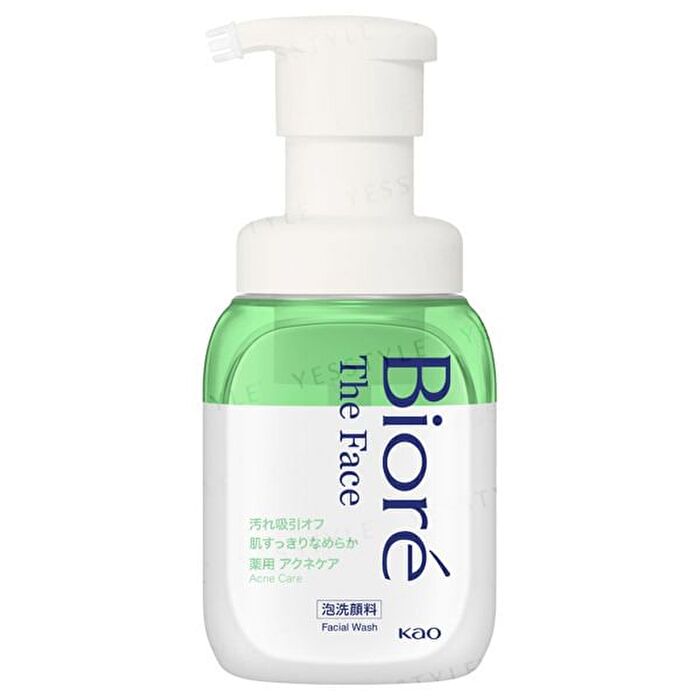 Biore The Face Foam Facial Cleanser Acne Care - 340ml Refill