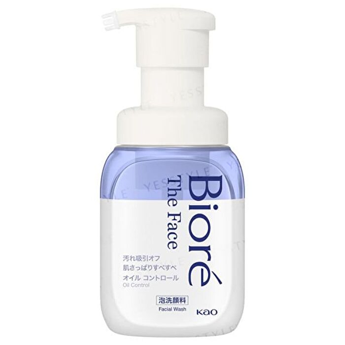 Biore The Face Foam Facial Cleanser Oil Control - 340ml Refill