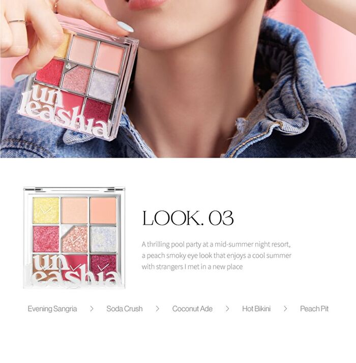 Glitterpedia Eye Palette - 7 Types - N°6 All Of Citrus