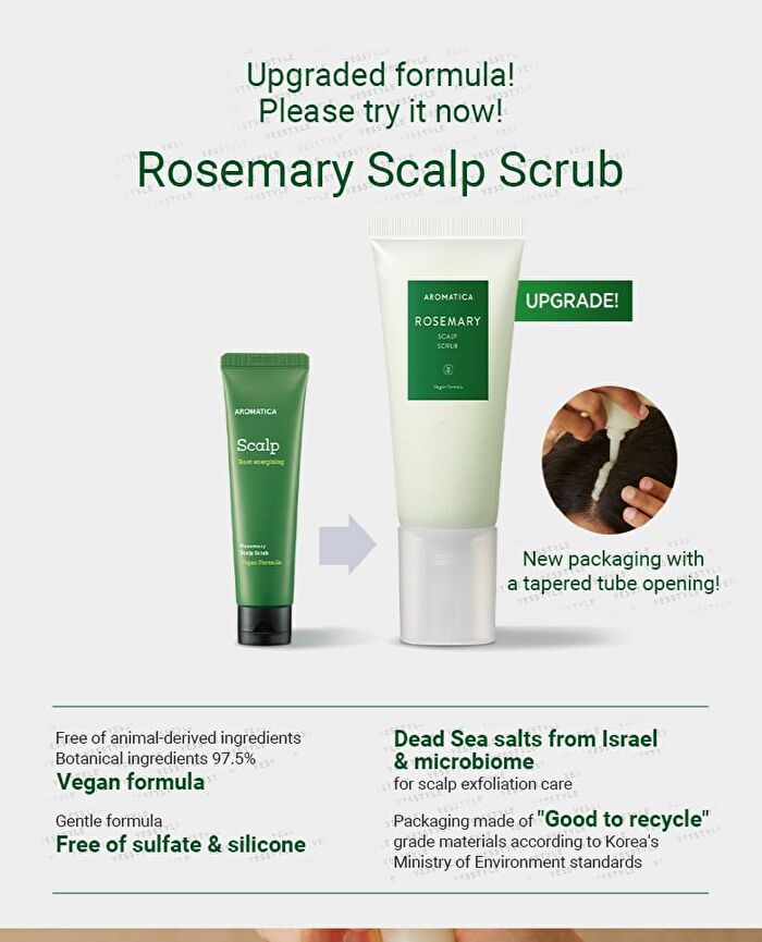 Aromatica Rosemary Scalp Scrub - NEW - 165g