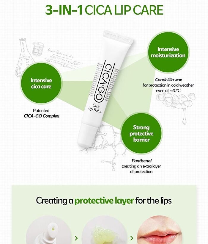 Isoi CICAGO Cica Lip Balm - 10g
