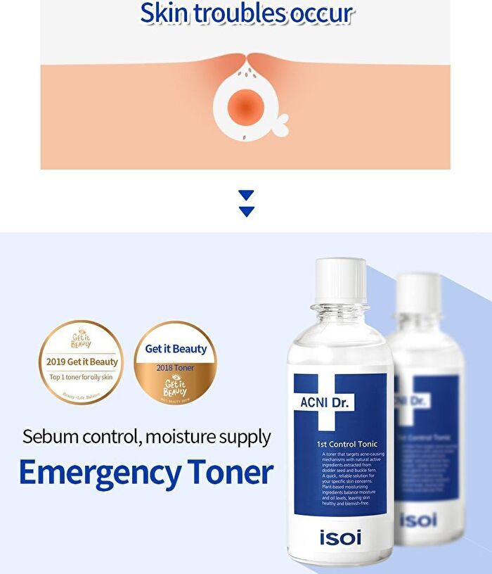 Isoi ACNI Dr. 1st Control Tonic JUMBO - 260ml