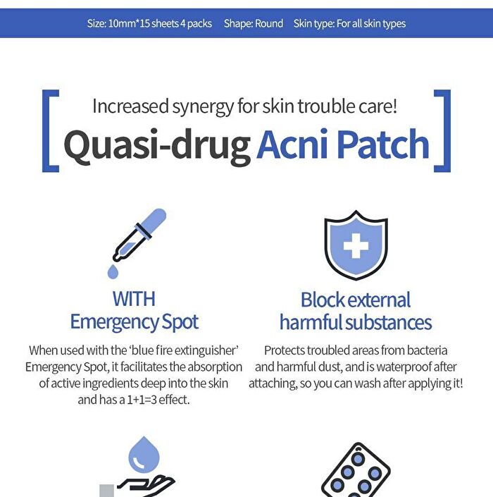 Isoi ACNI Dr. 1st Speedy Patch Set - 60 pcs