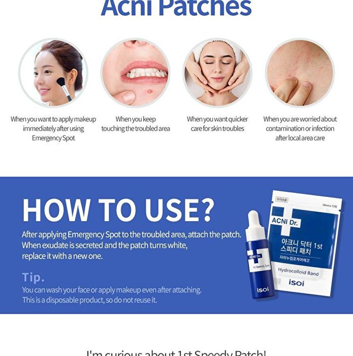 Isoi ACNI Dr. 1st Speedy Patch Set - 60 pcs