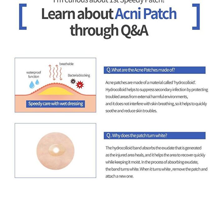 Isoi ACNI Dr. 1st Speedy Patch Set - 60 pcs