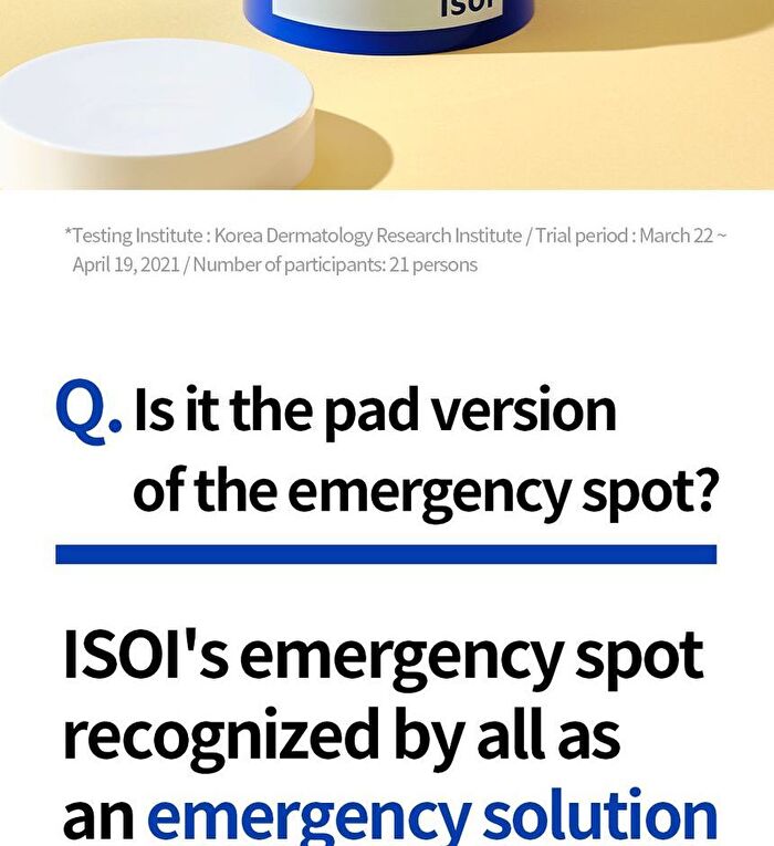Isoi ACNI Dr. 1st Speedy Spot Pad - 60 sheets