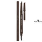 Eco Soul Edge Brow Pencil Set - 3 Colors - #02 Deep Brown