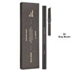 Eco Soul Edge Brow Pencil Set - 3 Colors - #02 Deep Brown