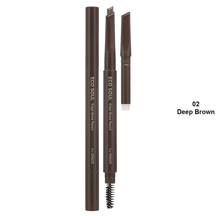 Eco Soul Edge Brow Pencil Set - 3 Colors - #03 Gray Brown