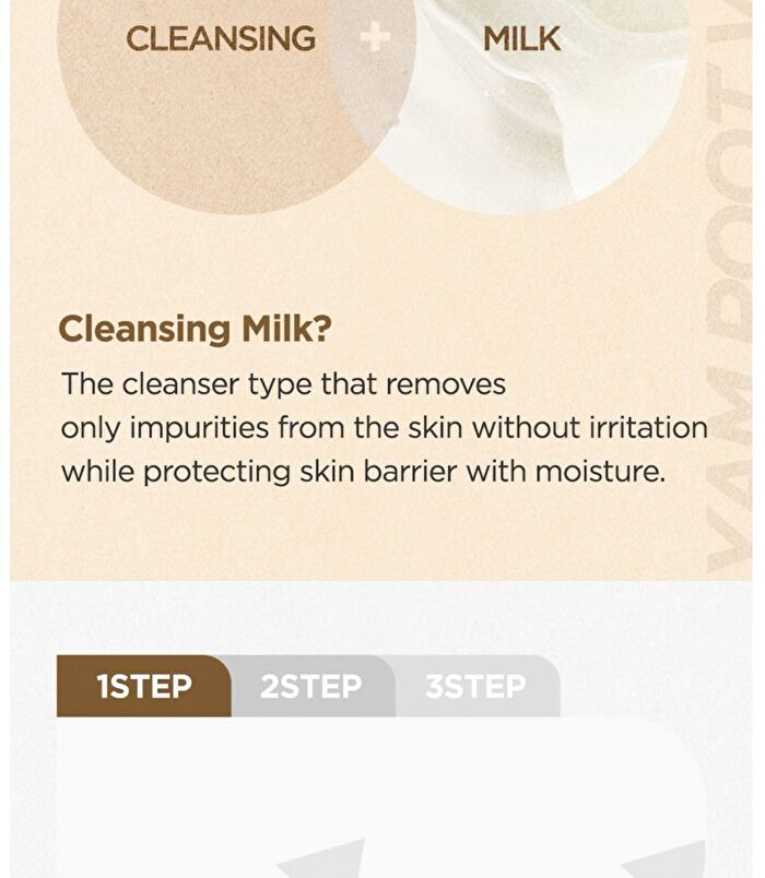 Yam Root Vegan Milk Cleanser - 220ml