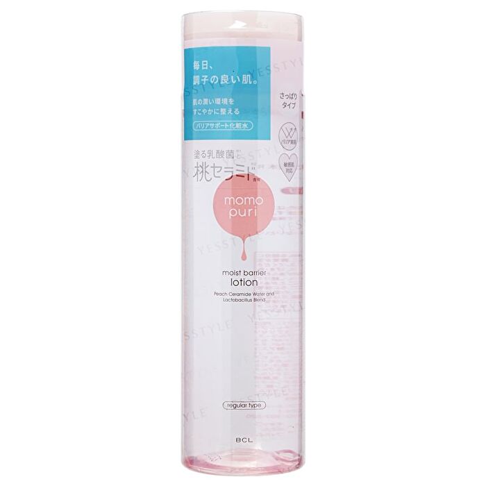 Bcl Momo Puri Peach Moist Barrier Lotion Regular Type - 200ml