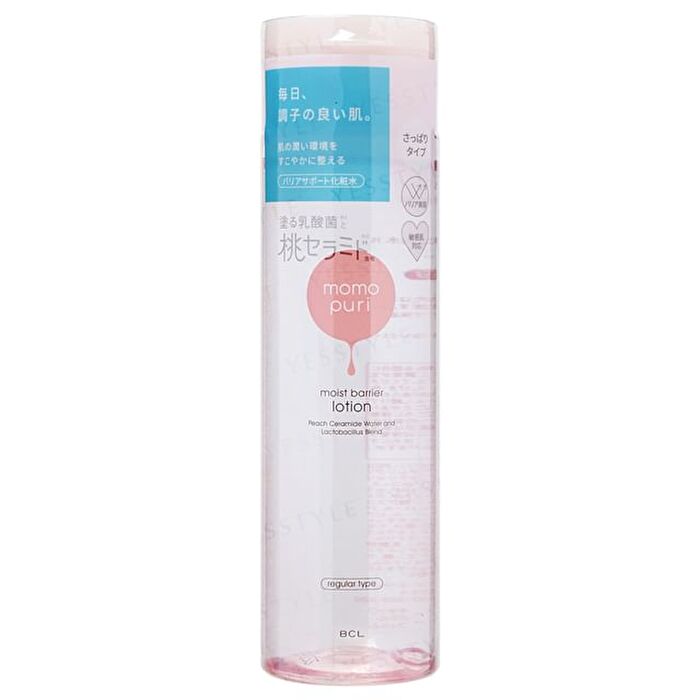 Bcl Momo Puri Peach Moist Barrier Lotion Regular Type - 200ml