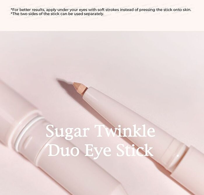 Sugar Twinkle Duo Eye Stick - 3 Colors - #01 Dewy Nude